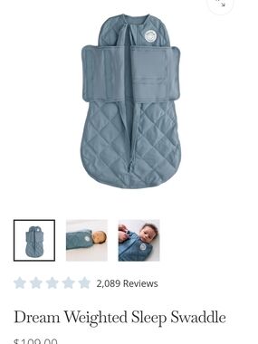 Dreamland Baby Weighted Sleep Swaddle